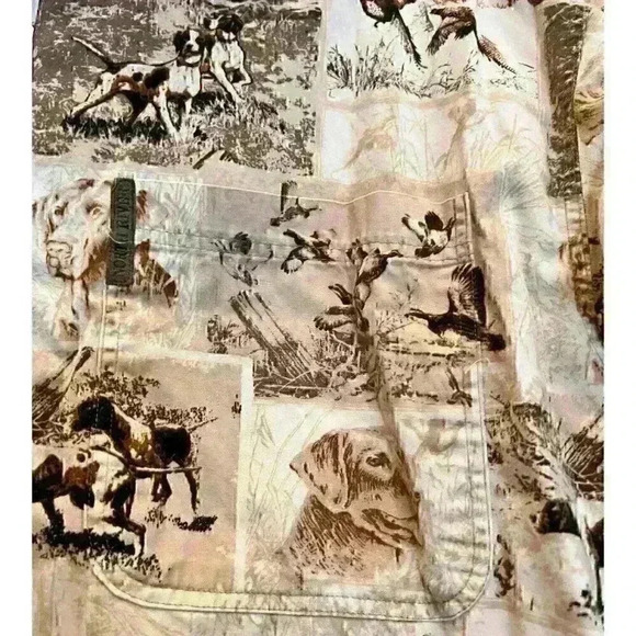 Northern River Sz L‎ Button Down Shirt Bird Dogs Hunting - Picture 13 of 16